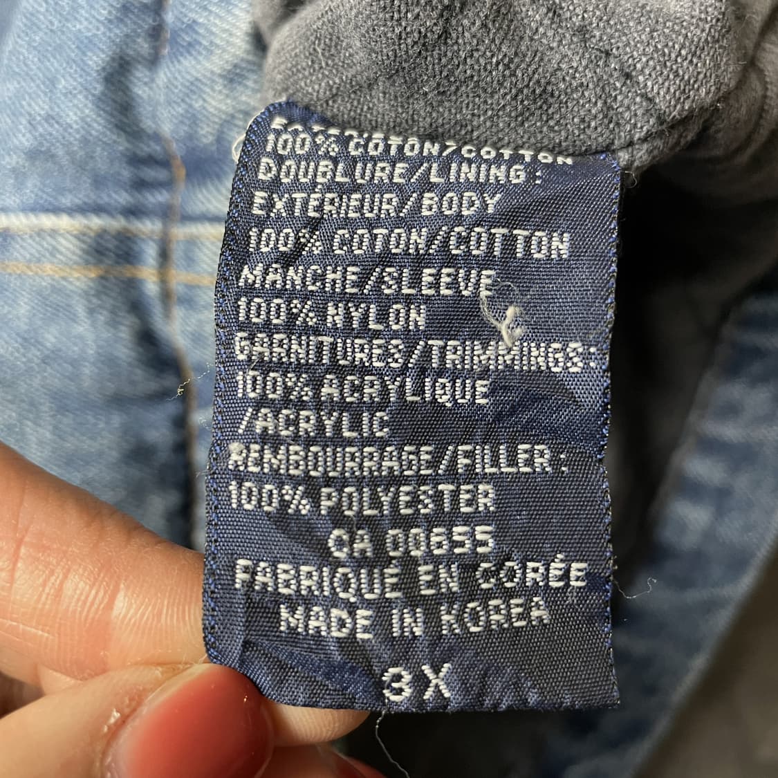 PENNINGTON'S 빈티지 데님 다운버튼 코튼 자켓 상품이미지10