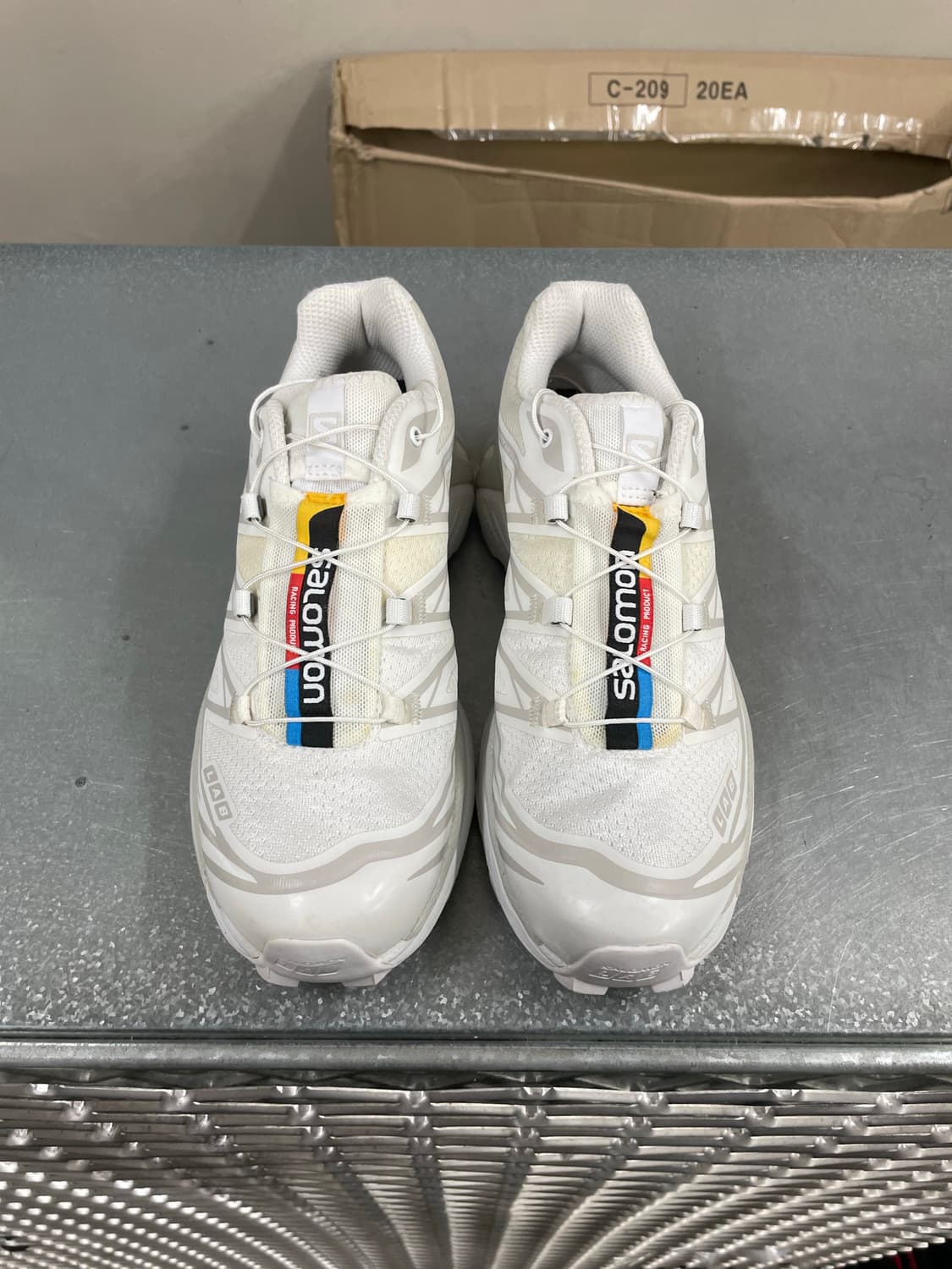 살로몬 XT-6 화이트 230 상품이미지5