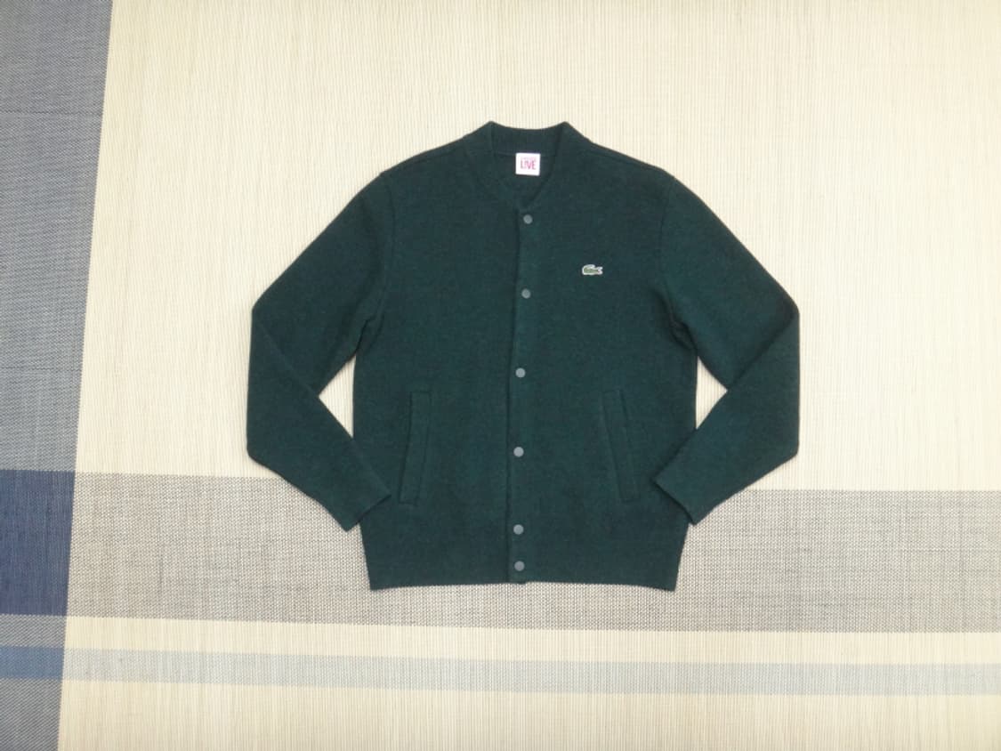 (95) 라코스테 LACOSTE 남성 울 가디건 상품이미지1