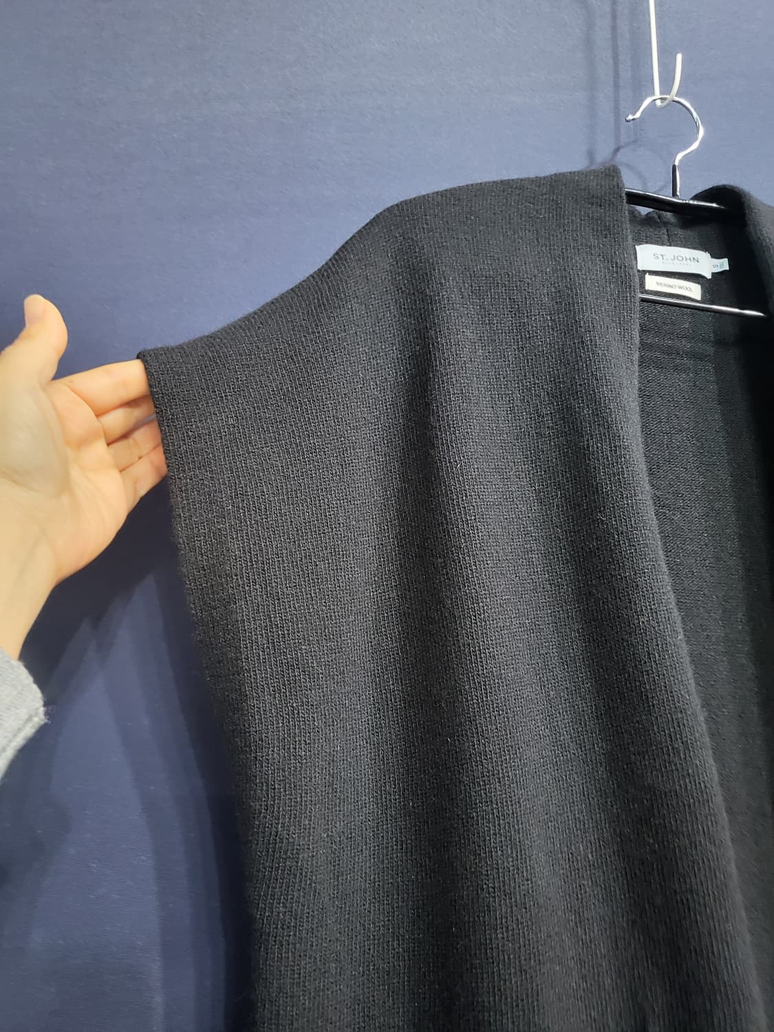 센존 메리노울 베스트  오픈 가디건 상품이미지2