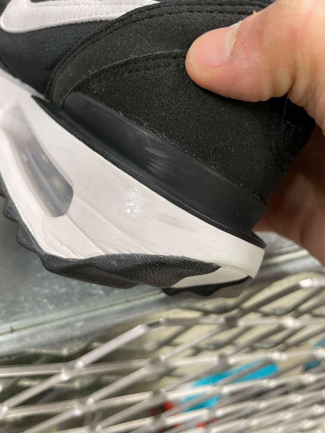 나이키 에어맥스 던 블랙 서밋 화이트 245 상품이미지9