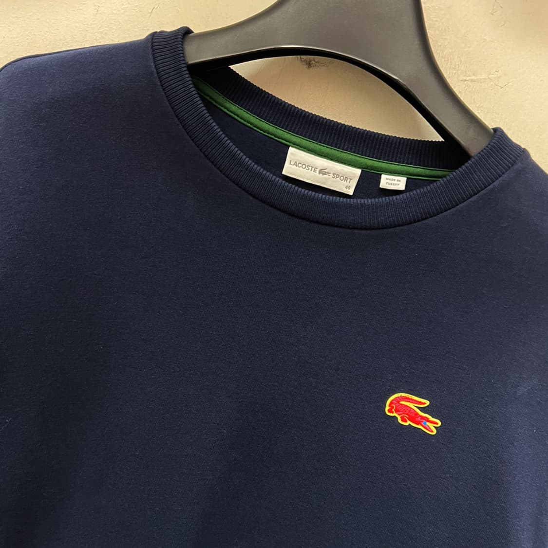 라코스테 크루넥 스웨트 셔츠 원피스 40 L 상품이미지3
