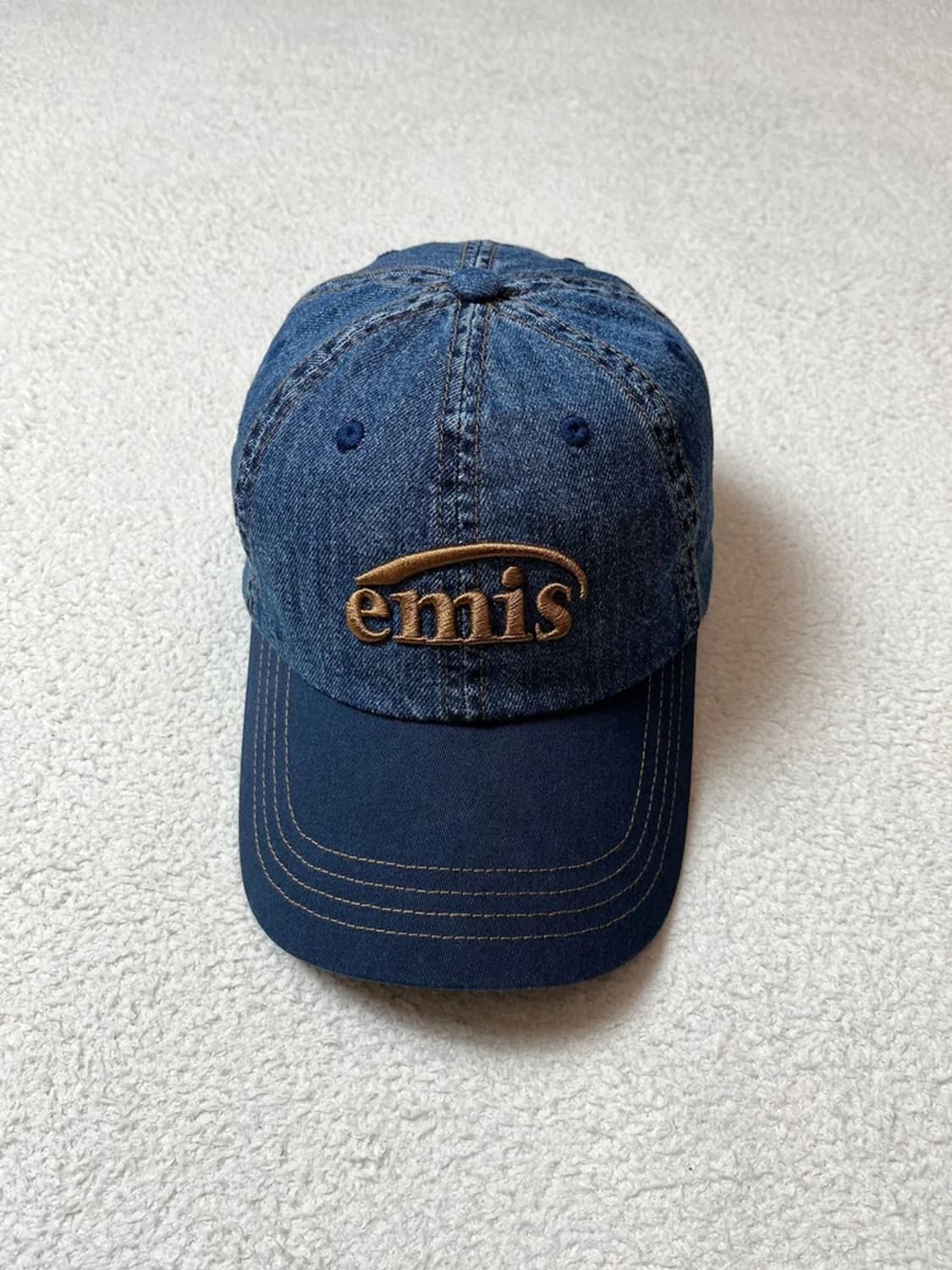 이미스 23FW 워시드 데님 볼캡 A1771 상품이미지2