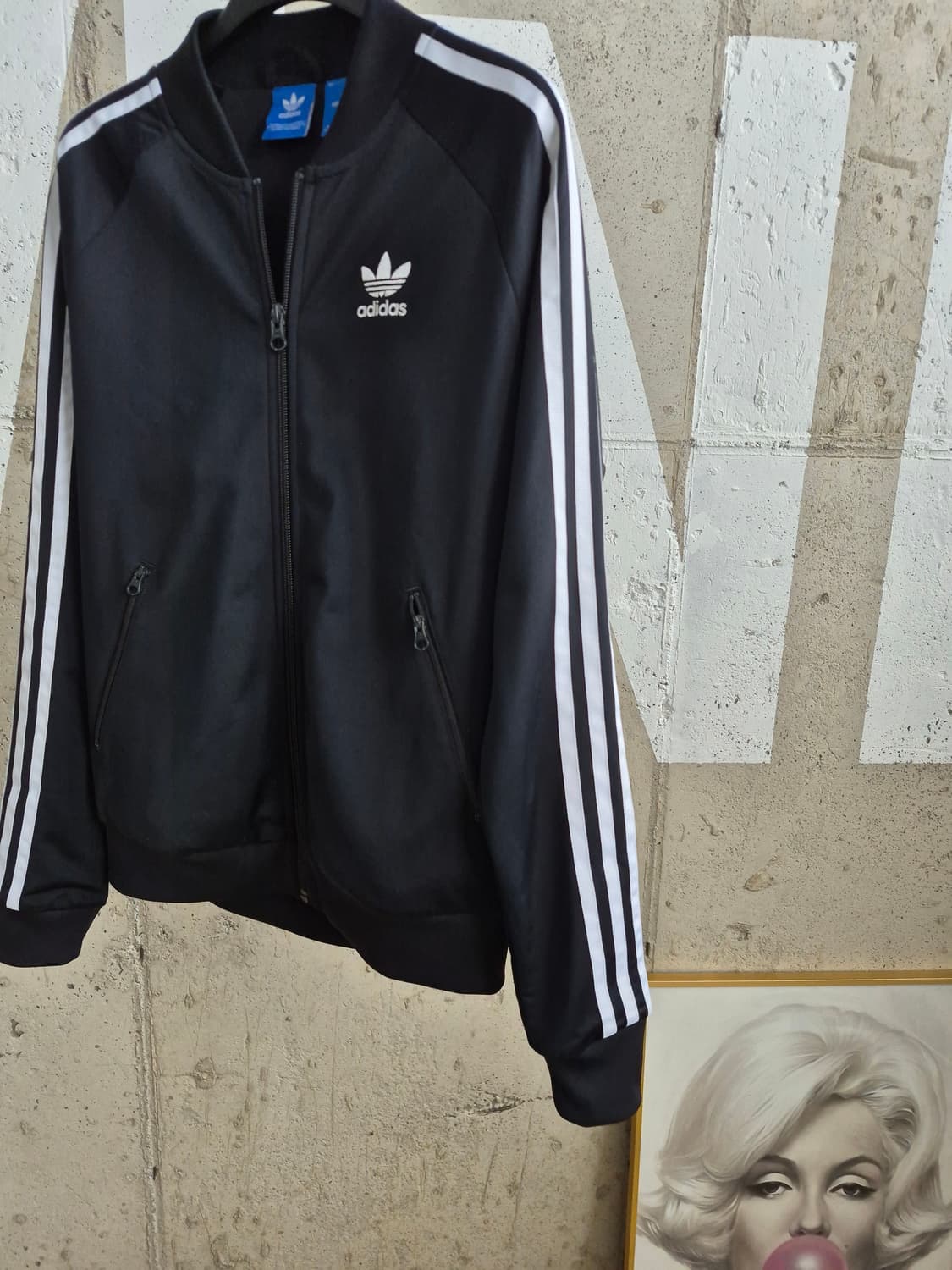 아디다스 삼선 블랙 트랙탑(MT1 상품이미지3