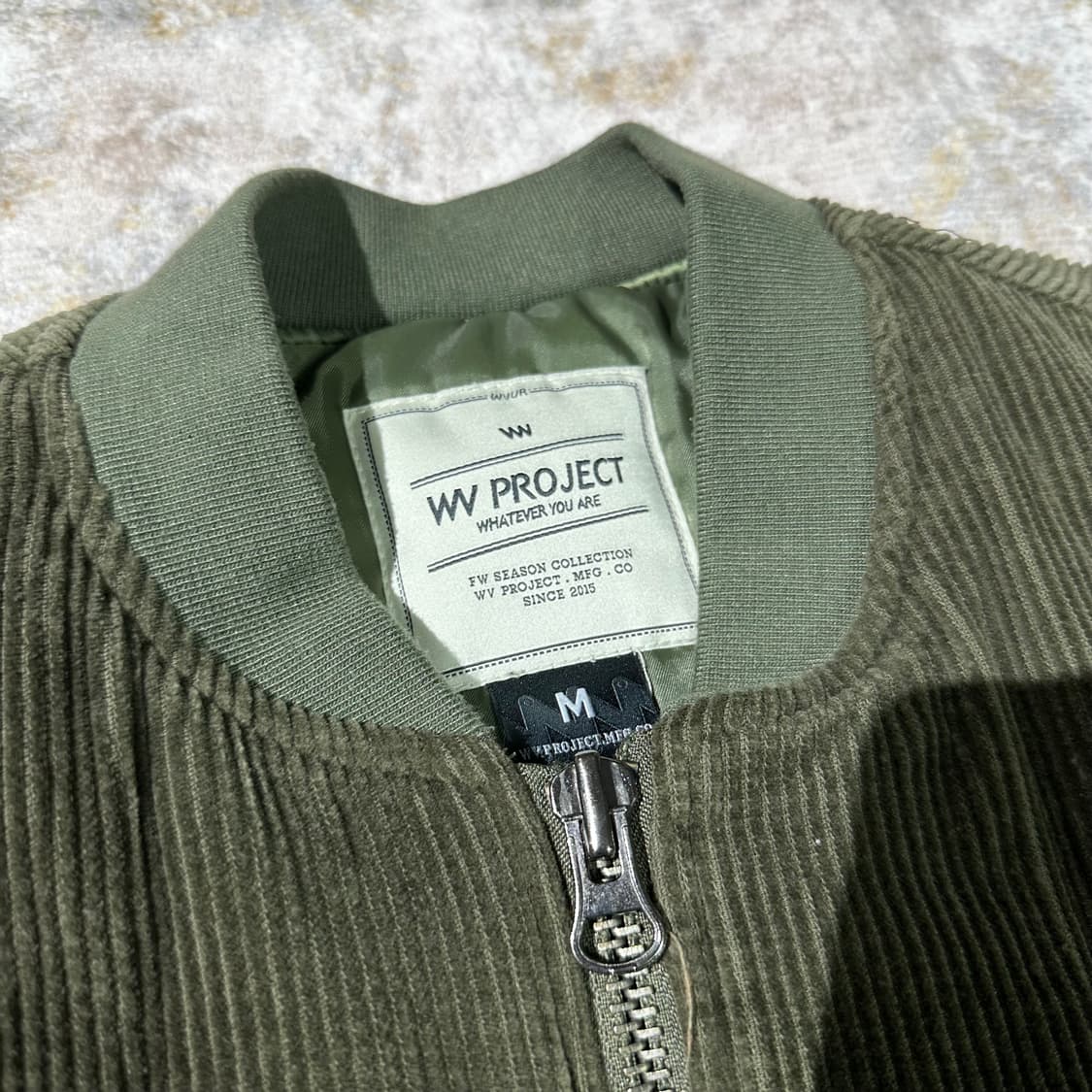 WV 프로젝트 타르트 코듀로이 항공점퍼 상품이미지2