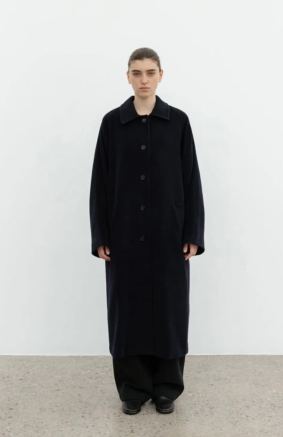 Lfm raglan wool long coat 상품이미지2