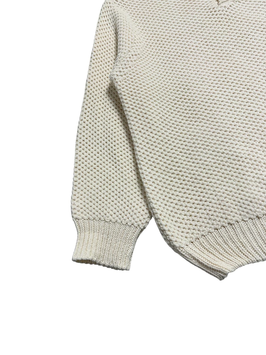 비슬로우 카라 니트 아이보리 상품이미지3