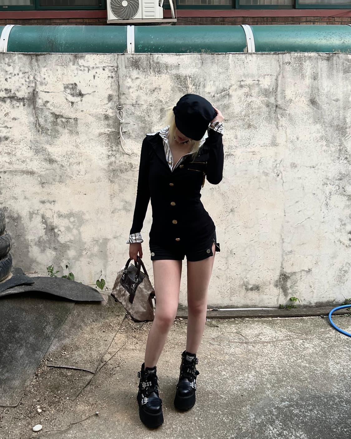 Skinny Lip gal layered tee 상품이미지2