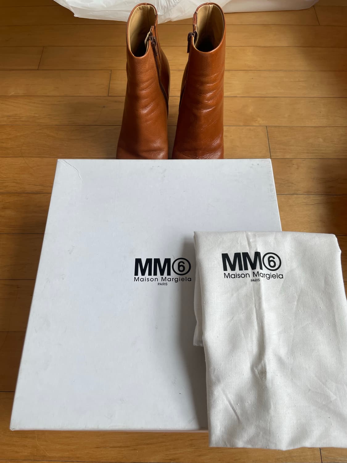 MM6 타비 부츠 카멜컬러 37  상품이미지6