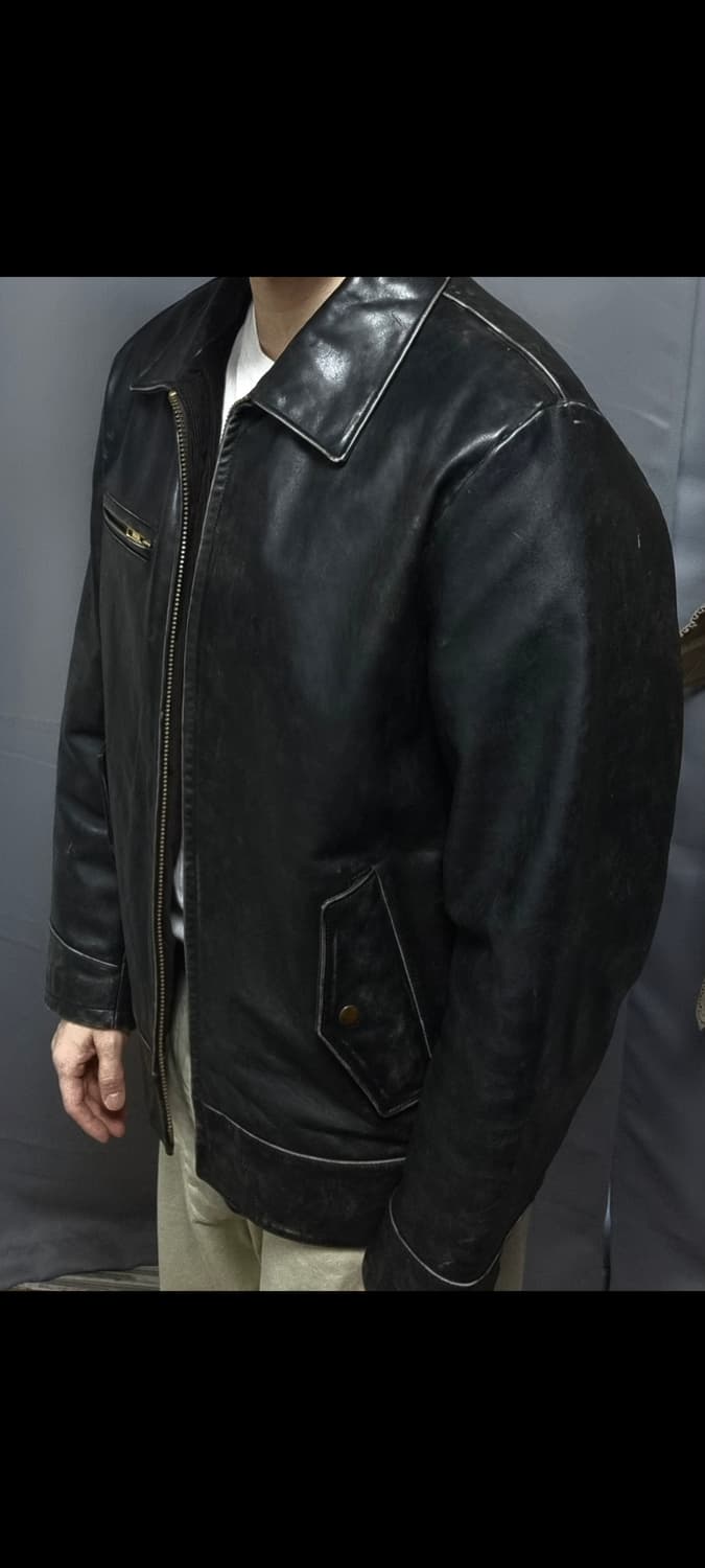 올드 갭 레더 자켓 L 상품이미지7