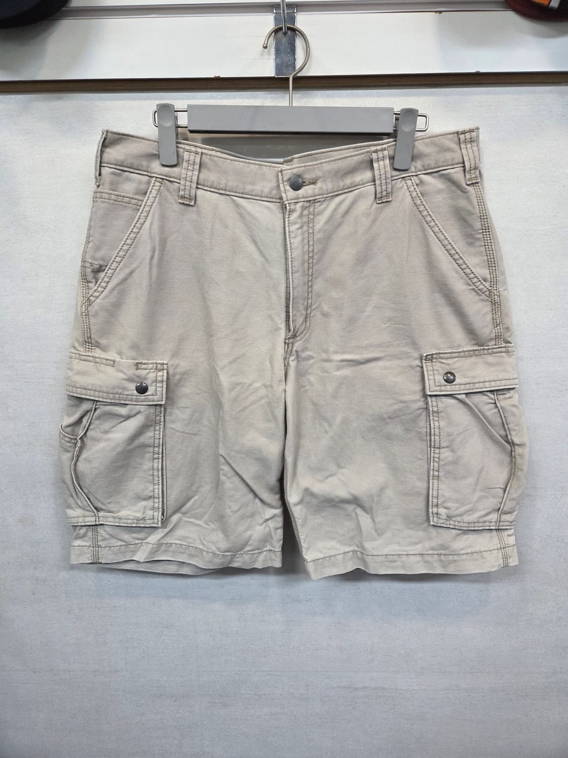 칼하트 릴렉스드핏 코튼 카고반바지 36 상품이미지1