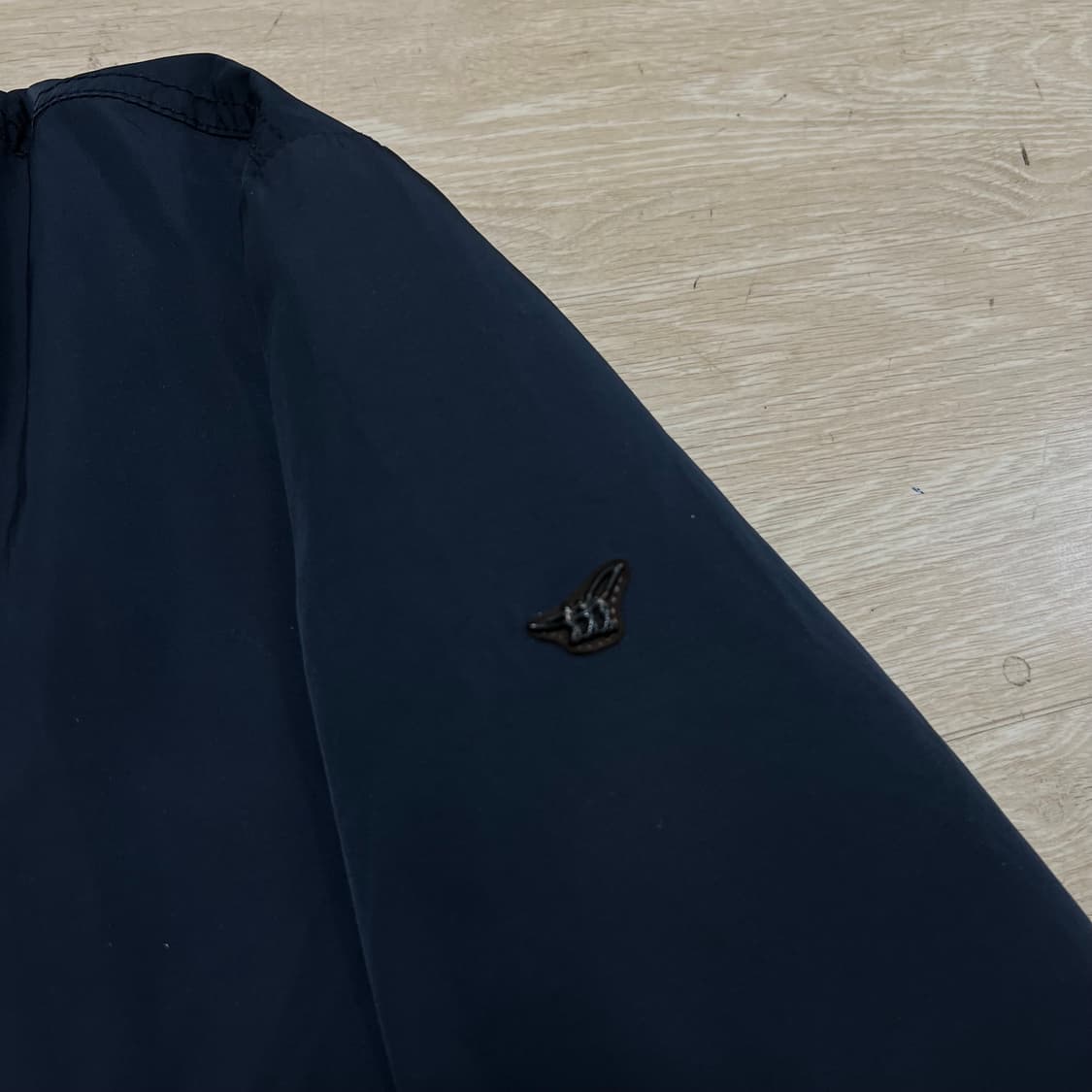 헨리코튼 남성 골프웨어 래빗퍼 넥트리밍 패딩 점퍼 [네이비] L/100 상품이미지4