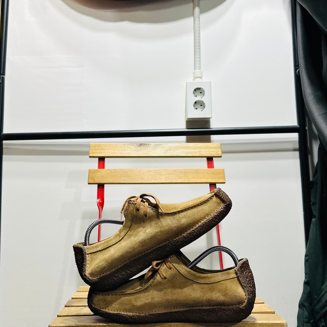 255) Clarks 클락스 로퍼 남성 남자 나탈리 오크우드 스웨이드 상품이미지7