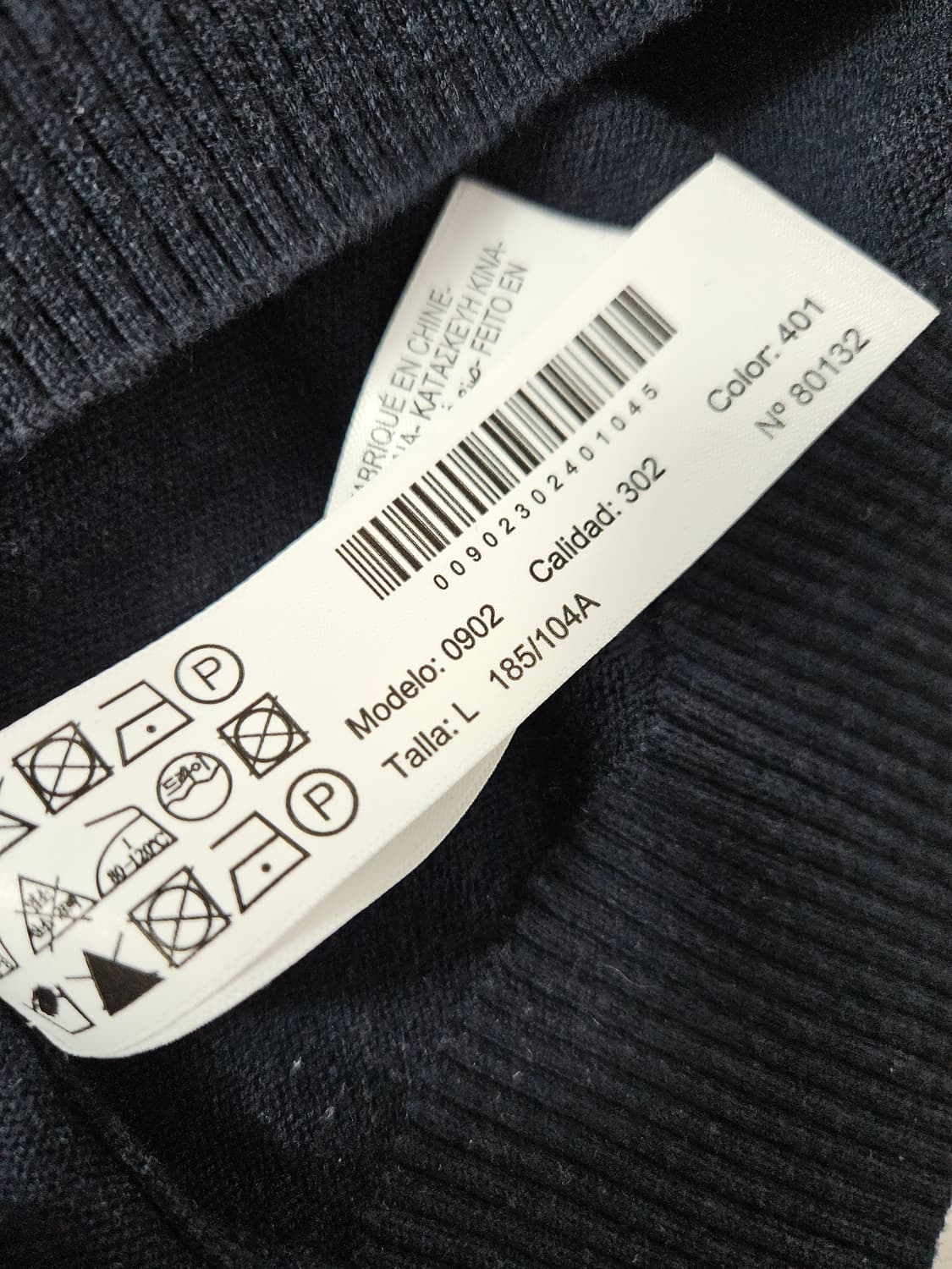 마시모두띠 메리노울 니트 스웨터 라운드넥 옴므 L 상품이미지3