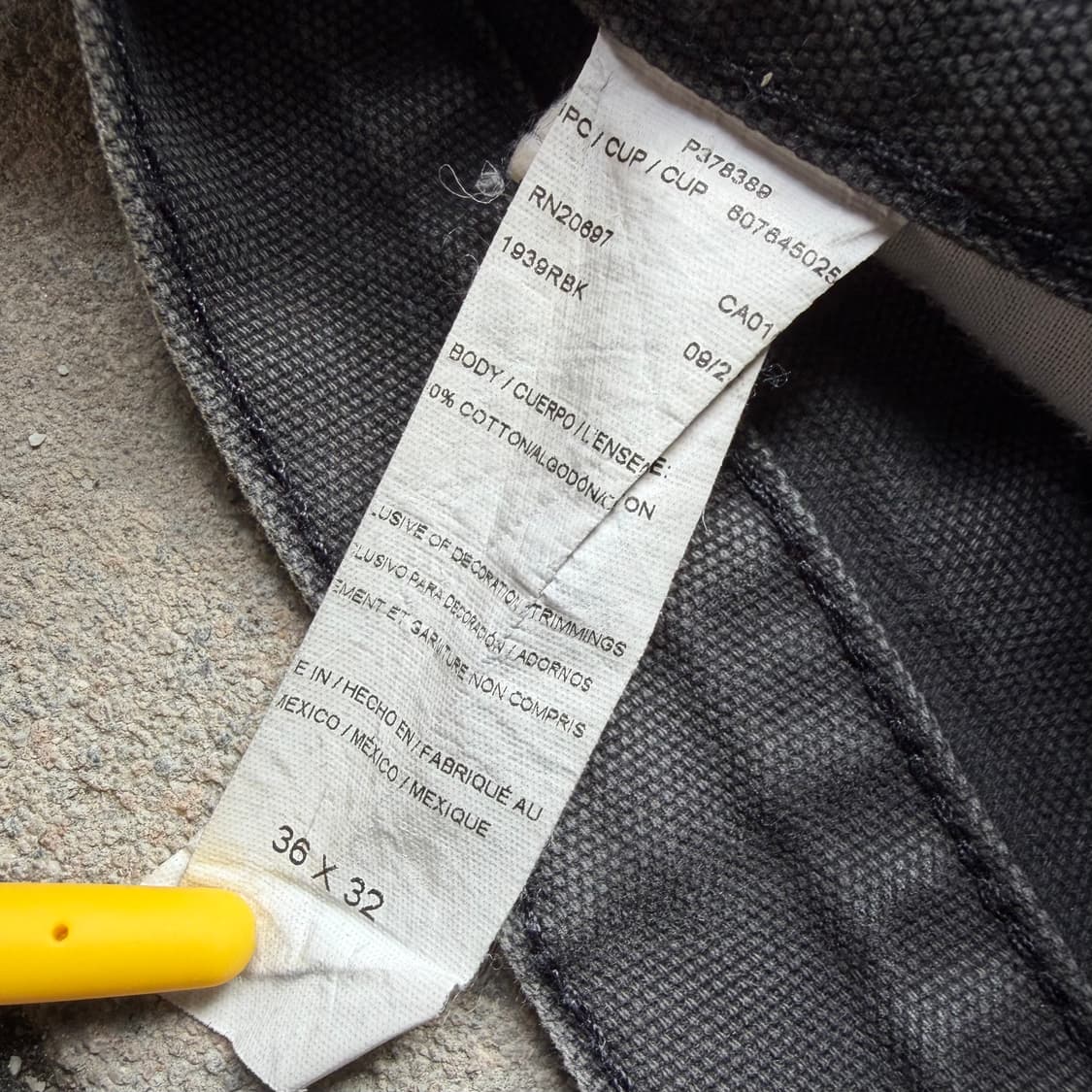 디키즈 1939 RBK 싱글니 카펜터 워크 팬츠 상품이미지9