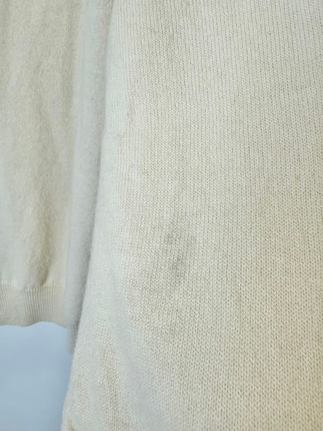 꼼데가르송 화이트와펜 가디건 아이보리 상품이미지5