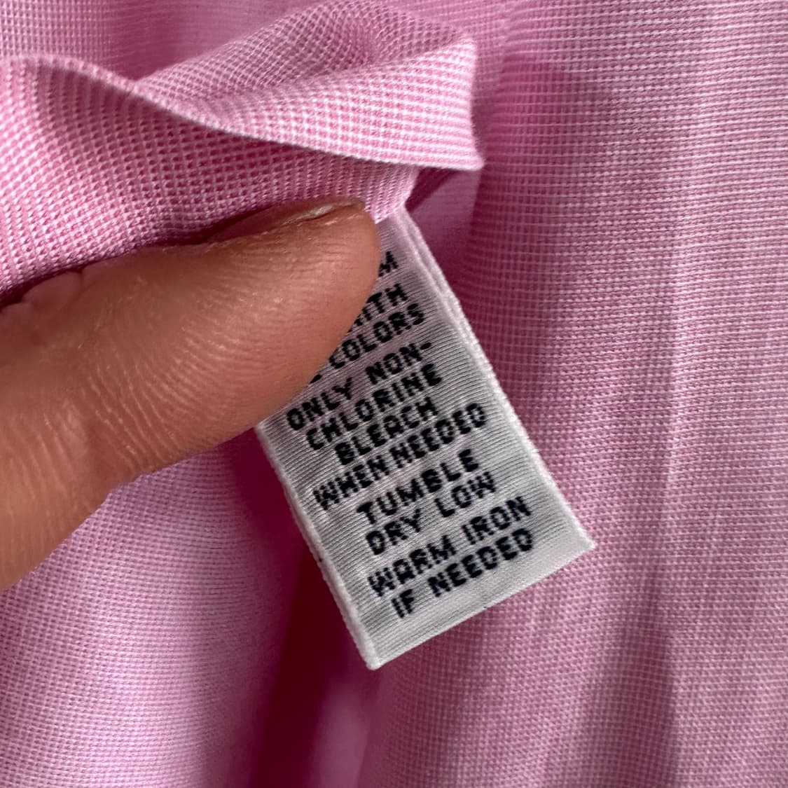 폴로 핑크 오버사이즈 셔츠 (va.109) 상품이미지5