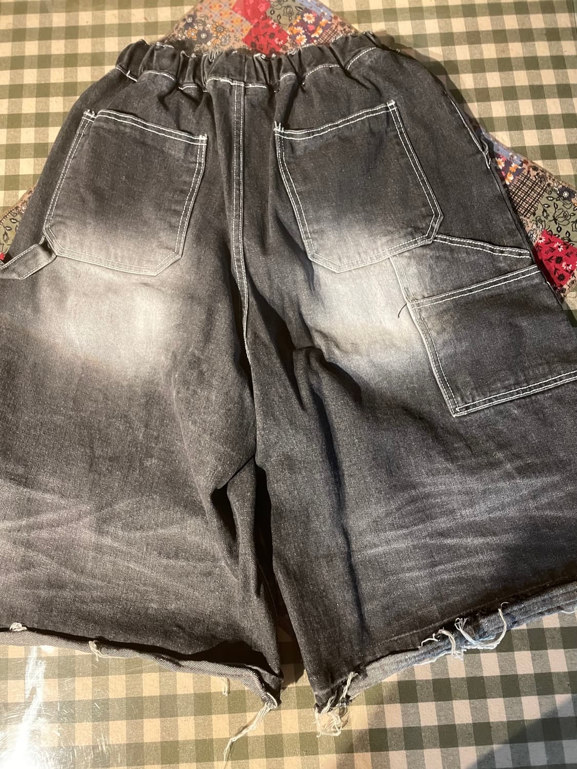 워싱 버뮤다 팬츠 상품이미지2