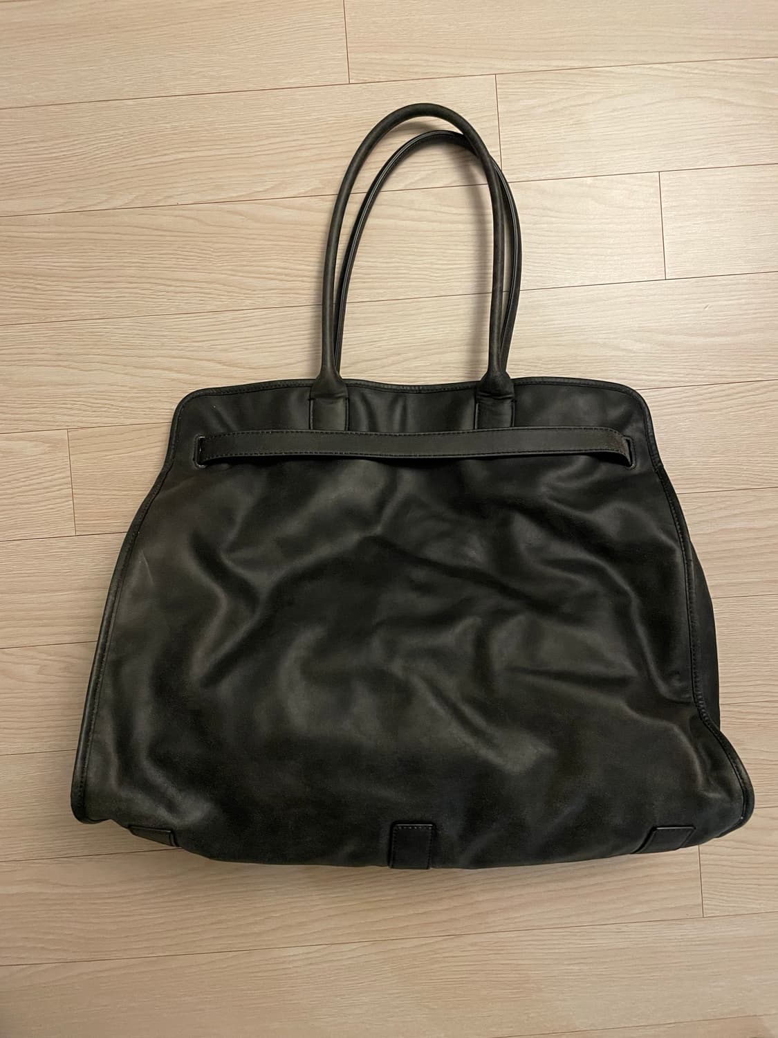 브라운야드 레더 버클백 블랙 상품이미지3