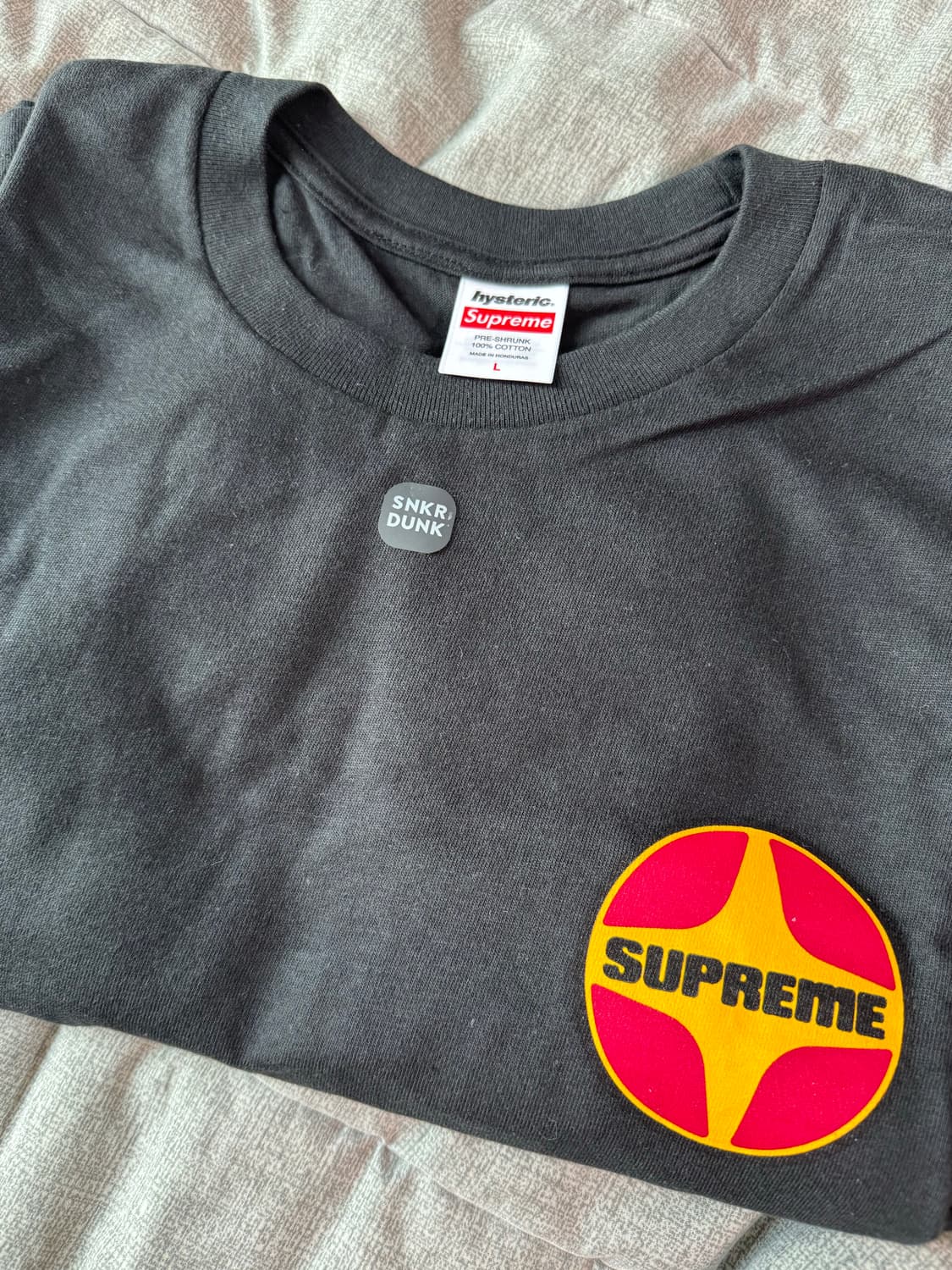 슈프림x히스테릭글래머 핀업걸 티셔츠 L (새상품) 상품이미지3