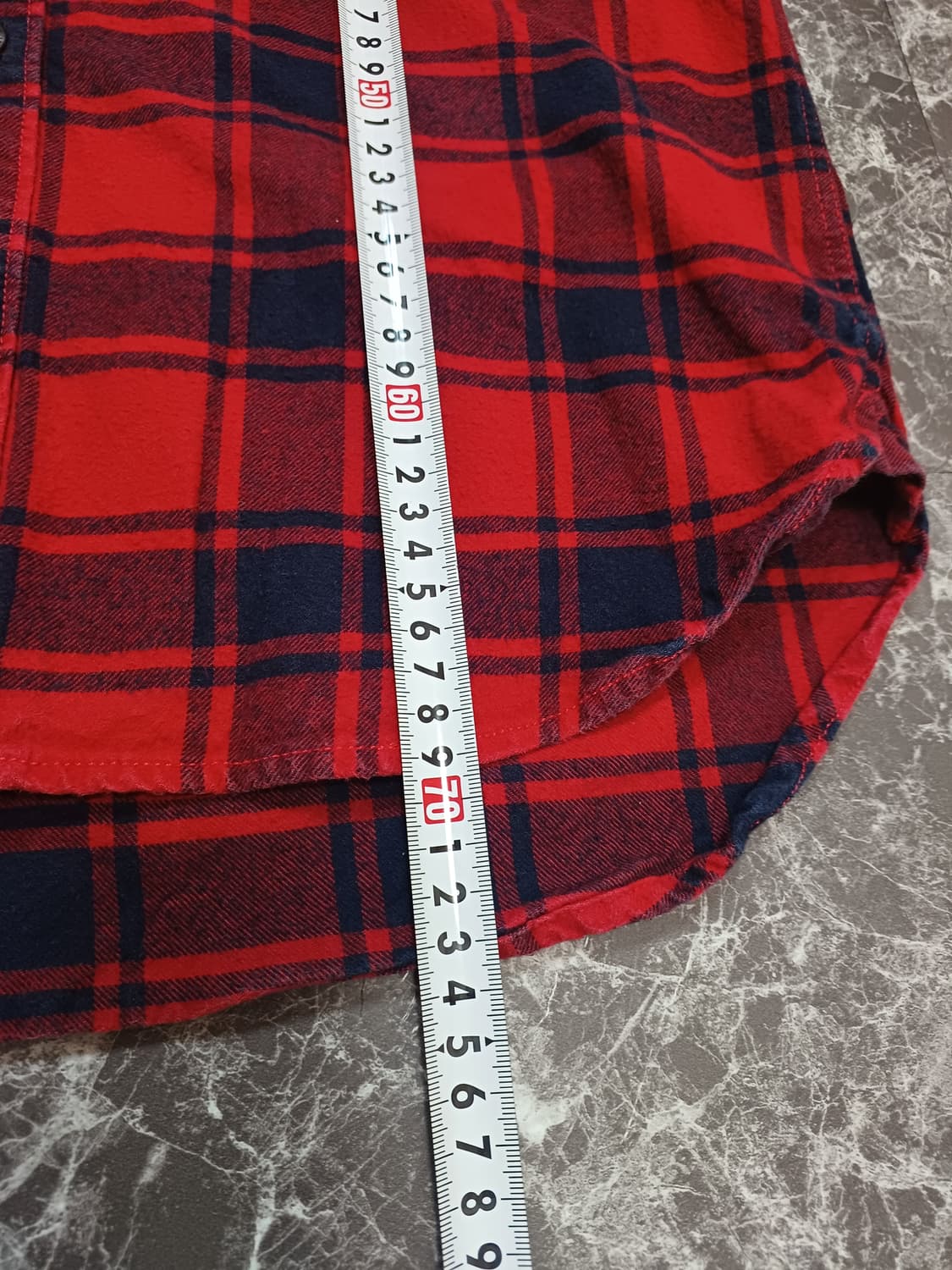 타미 진스(TOMMY JEANS) 체크 셔츠 S 상품이미지9