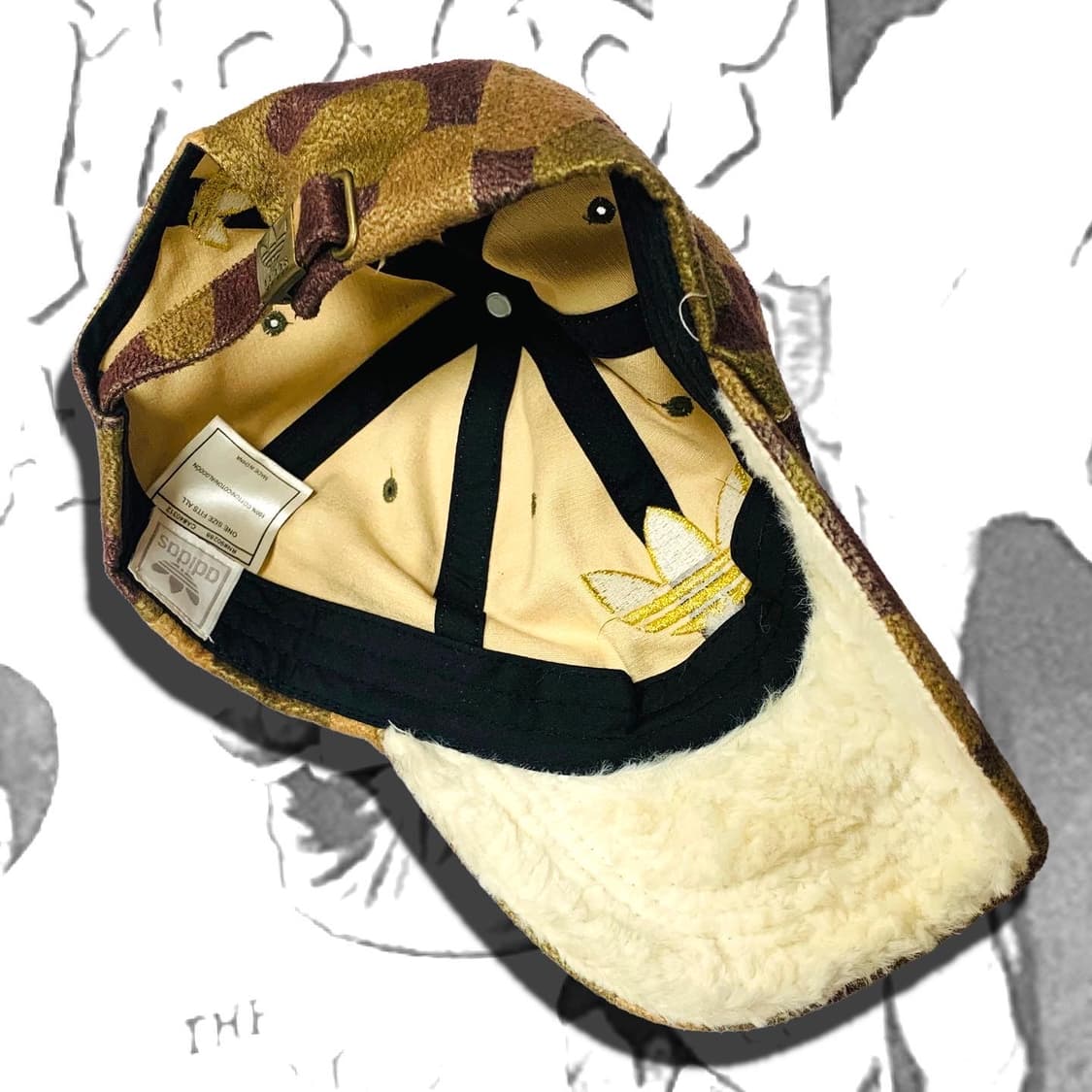 00s adidas 아디다스 카모 볼캡 상품이미지5