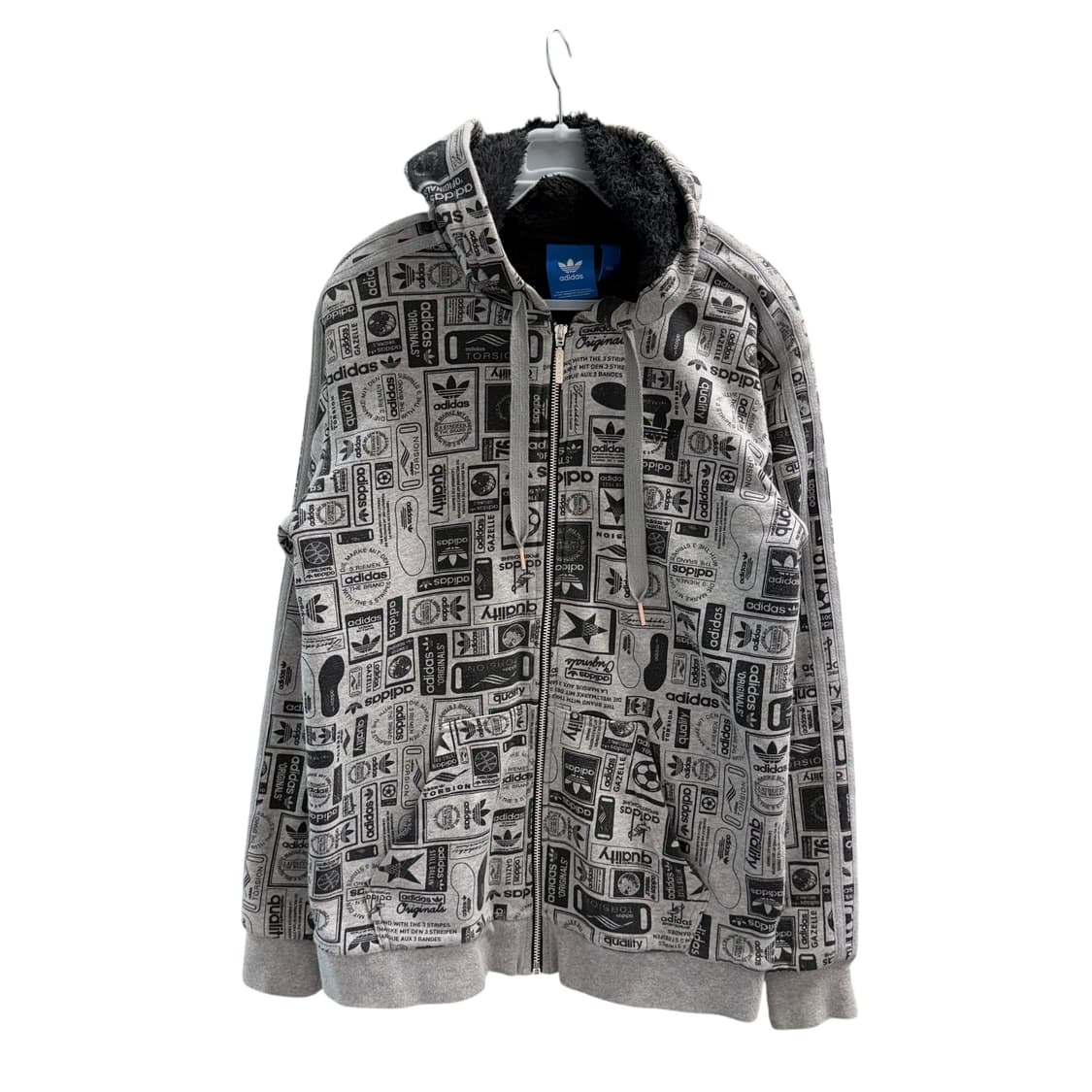 [M] 아디다스 그래픽 후드집업 상품이미지3