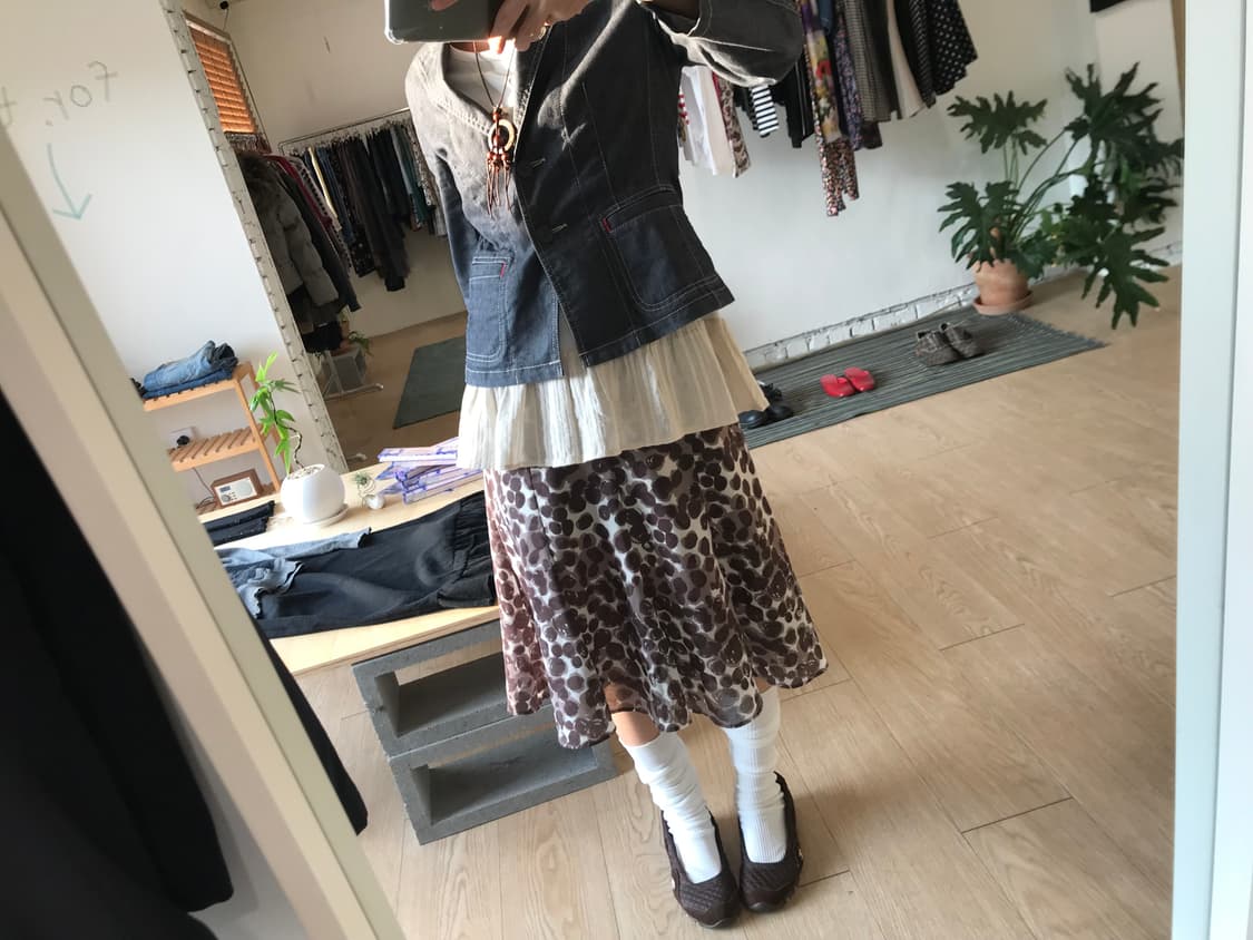 Vintage skirt 상품이미지3