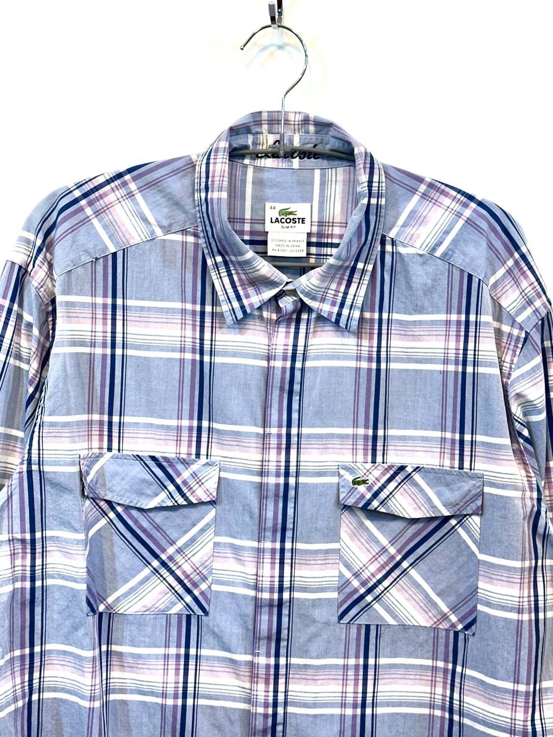라코스테  체크셔츠 상품이미지2