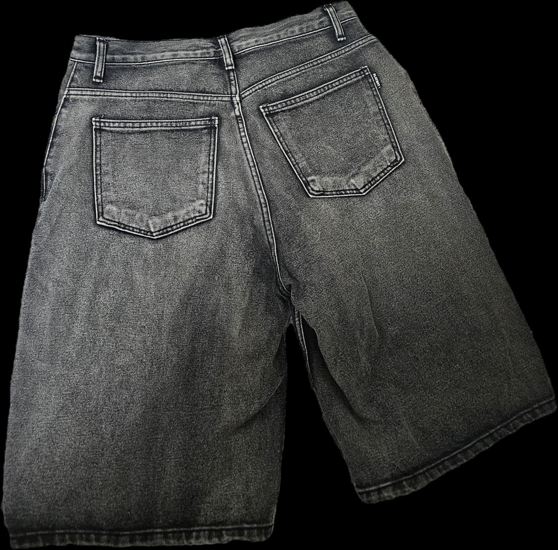 위켄더스x플레이보이 COVER DENIM SHORTS(BLACK) M 상품이미지2