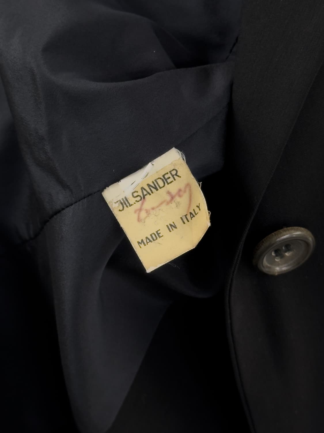 질샌더 블랙 자켓 상품이미지7