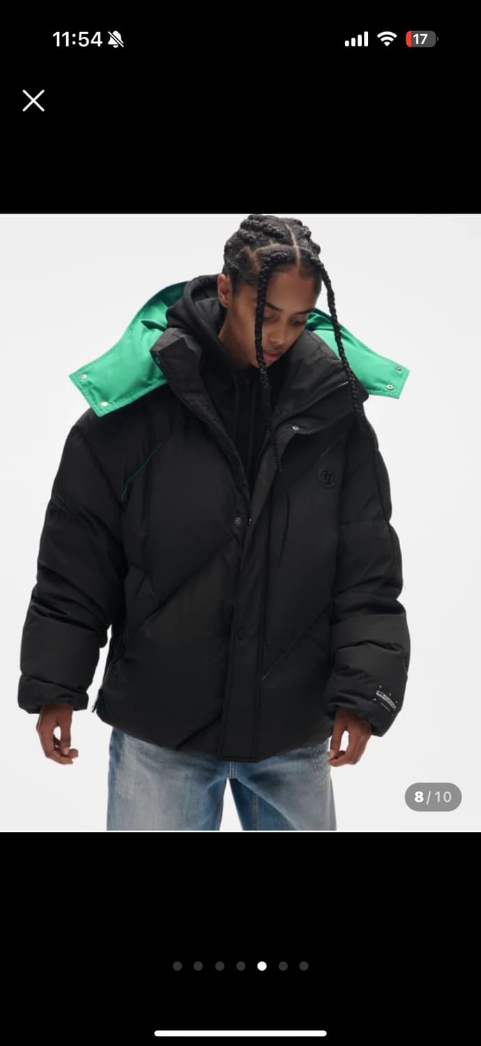 자라 X 아더에러 콜라보 패딩 S사이즈 상품이미지9