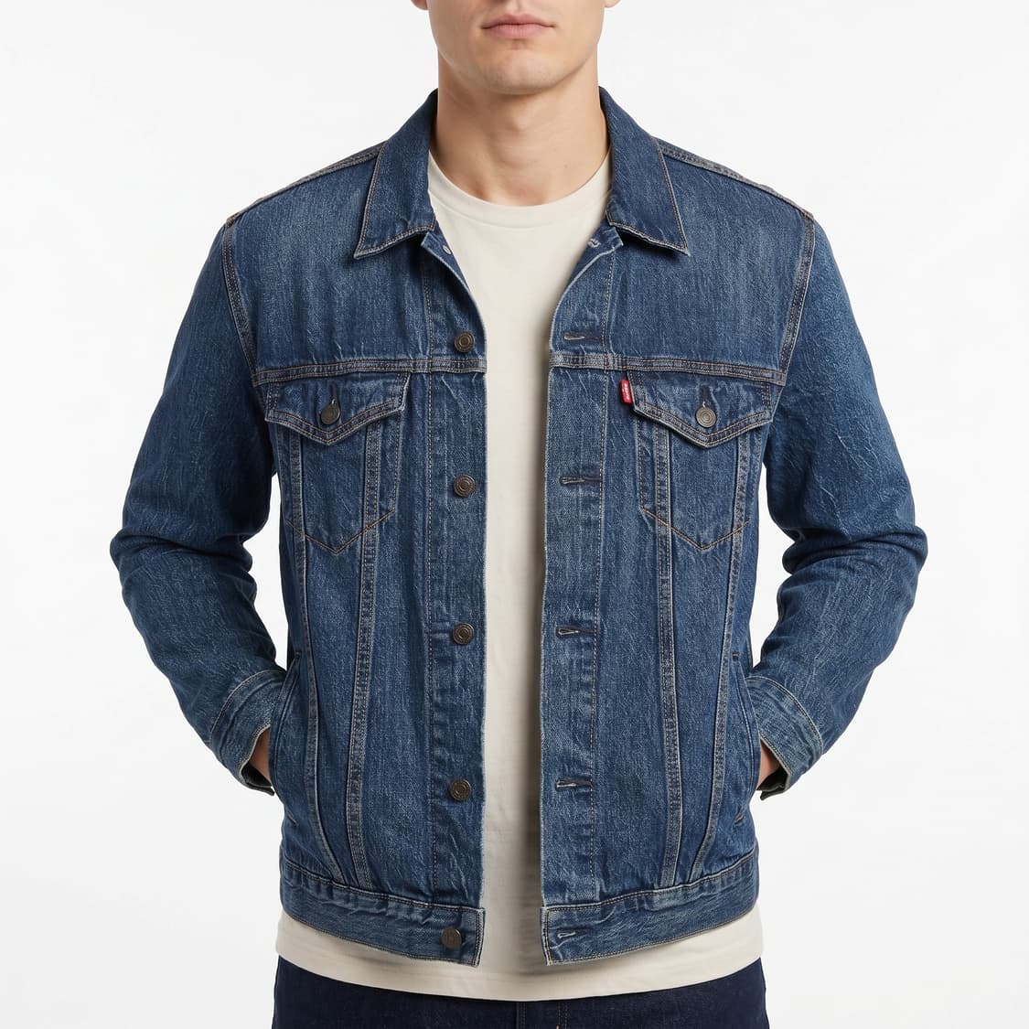 [LEVI'S] 리바이스 프리미엄 타입3 워터리스 데님 트러커 상품이미지1