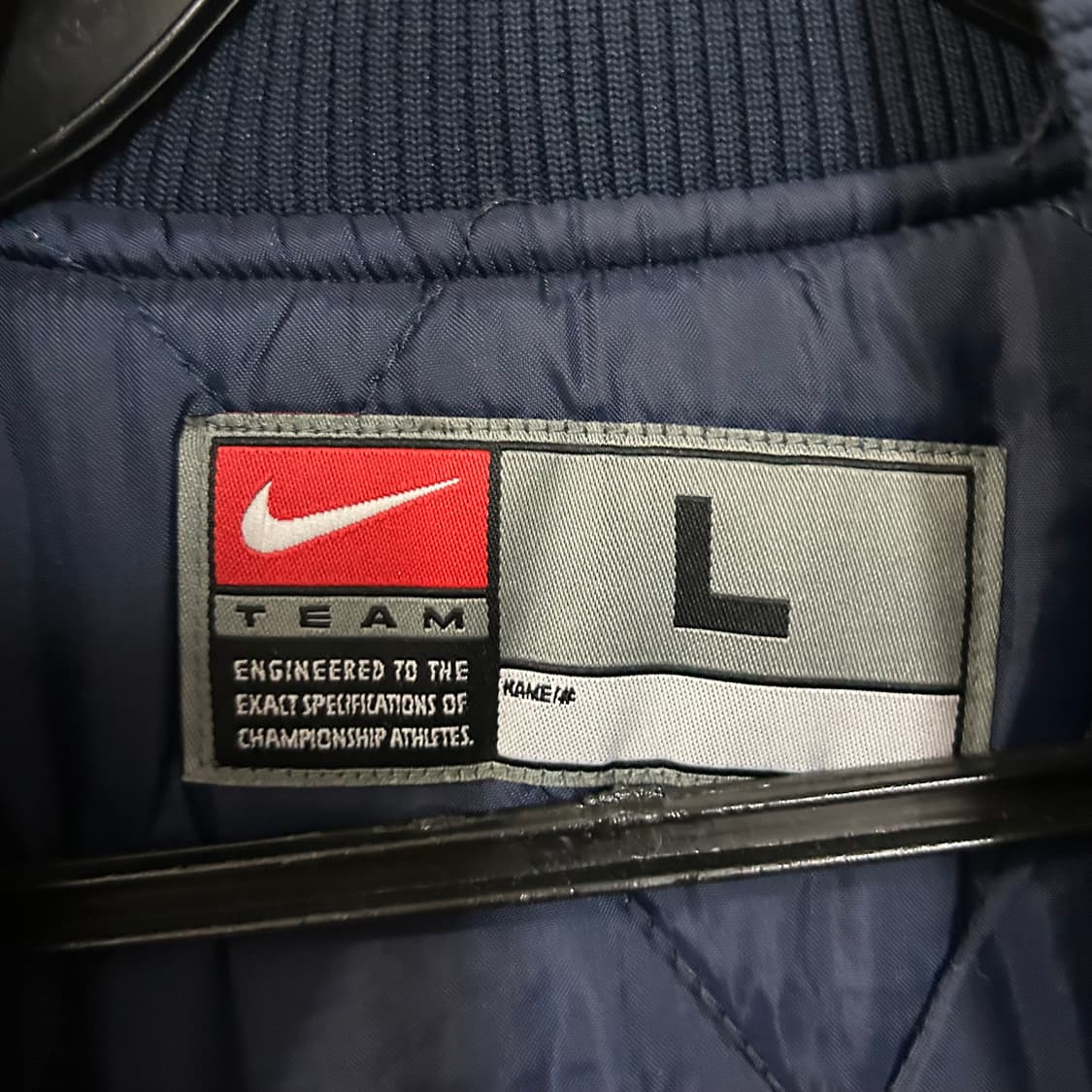 (L) 90s 나이키 사틴 스타디움 바시티자켓  상품이미지5