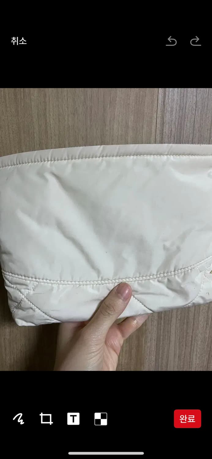 쓰리타임즈 베베 파우치 베이지 상품이미지3