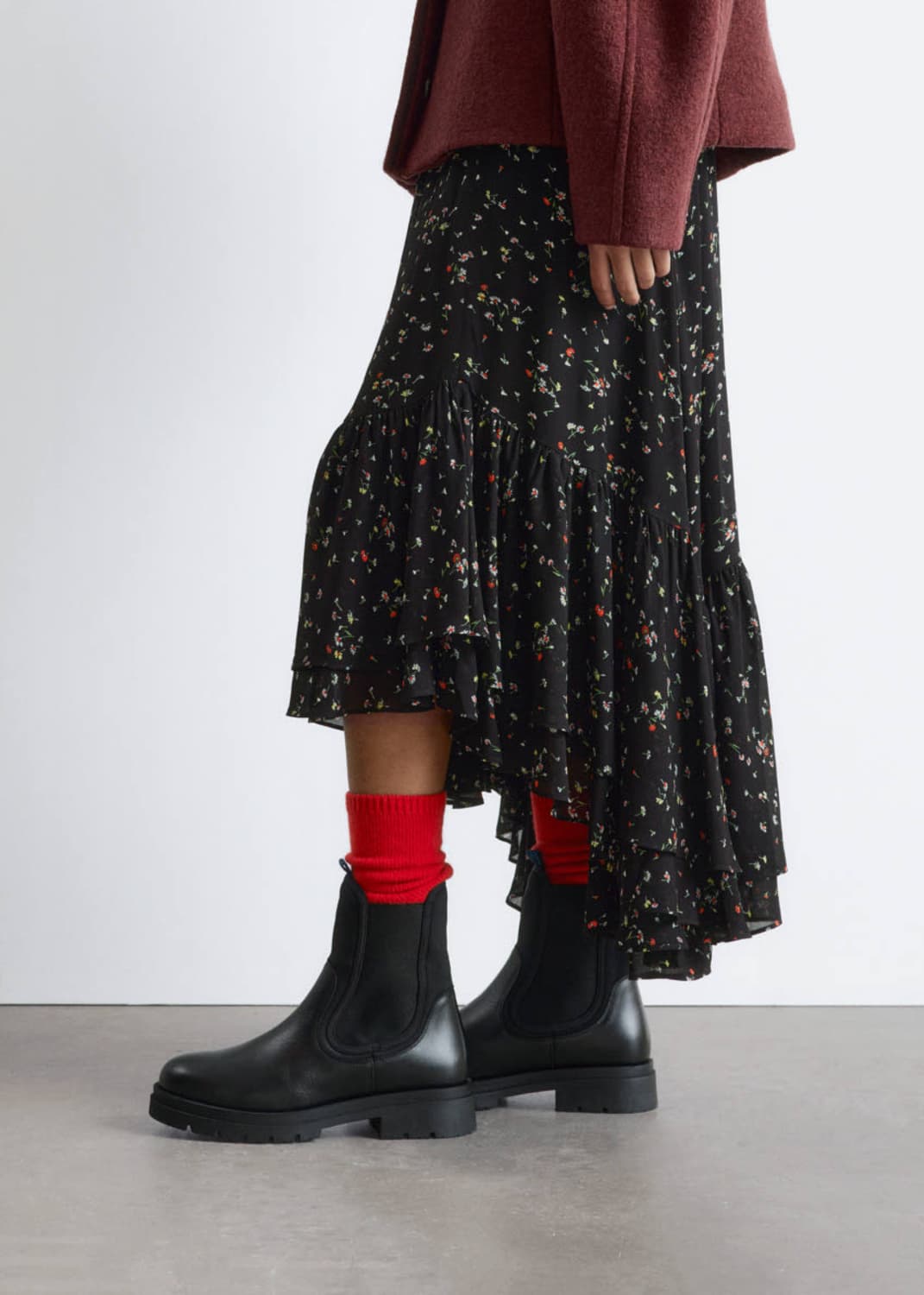 앤아더스토리 가죽 레더 첼시 부츠 상품이미지3