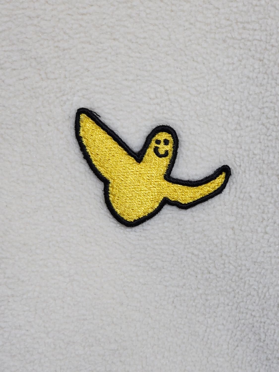 (L) 마크곤잘레스 후리스 점퍼 베이지 플리스 자켓 빅로고  상품이미지4