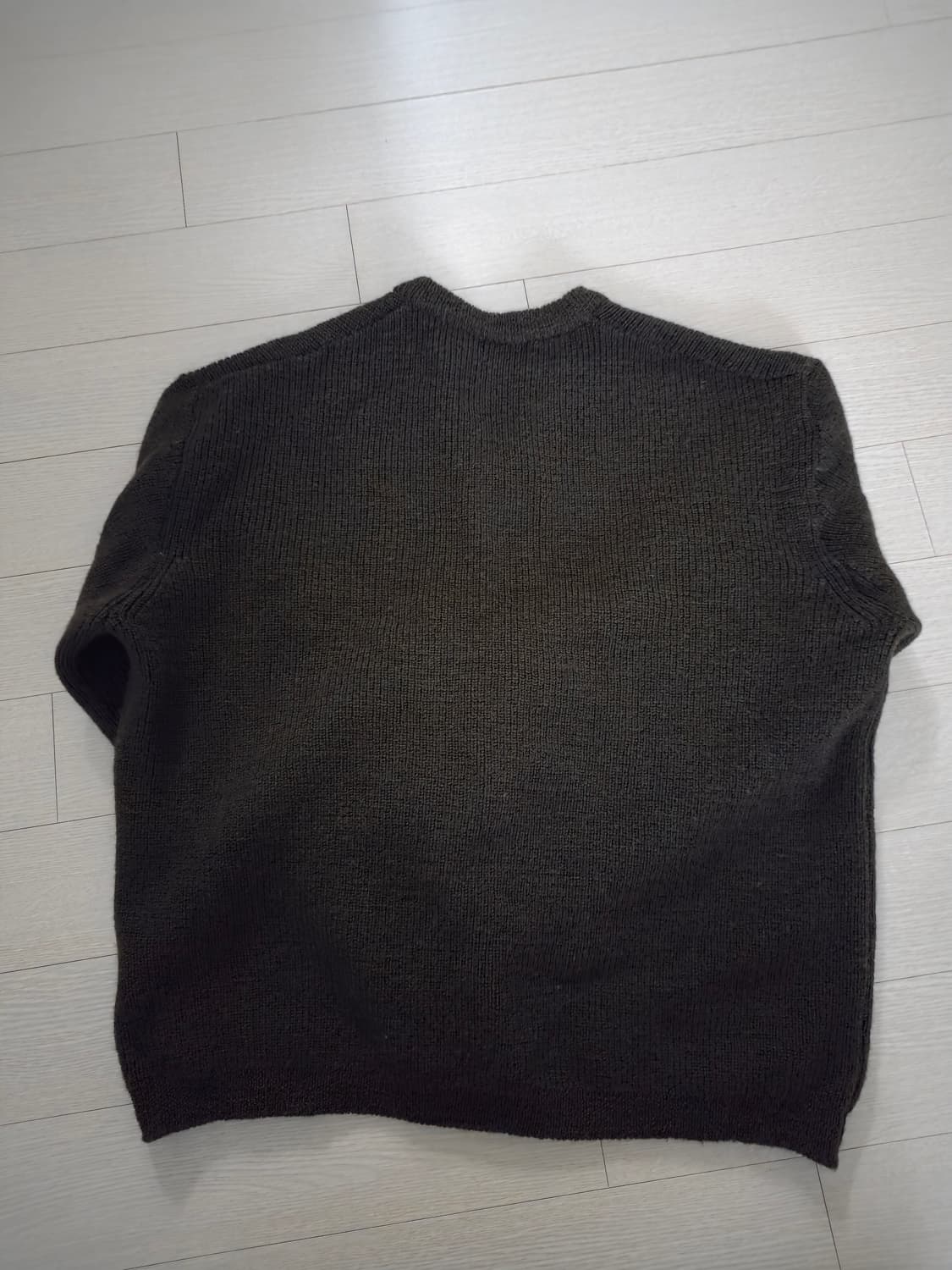 [2] 드레프로젝트 V-Sweater 올리브 브라운 상품이미지4