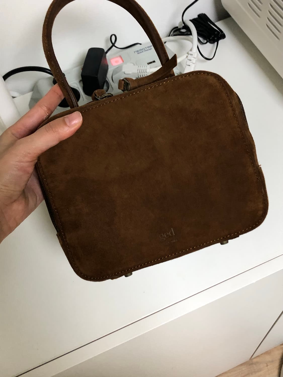 ged 브라우니 백 / 스웨이드백 상품이미지4