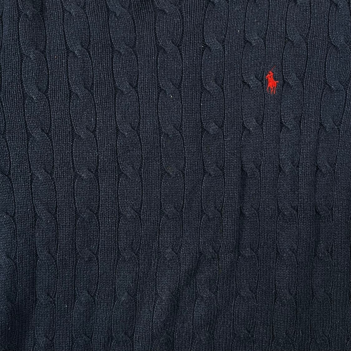 100 폴로 랄프로렌 캐시미어 꽈배기 니트 상품이미지6