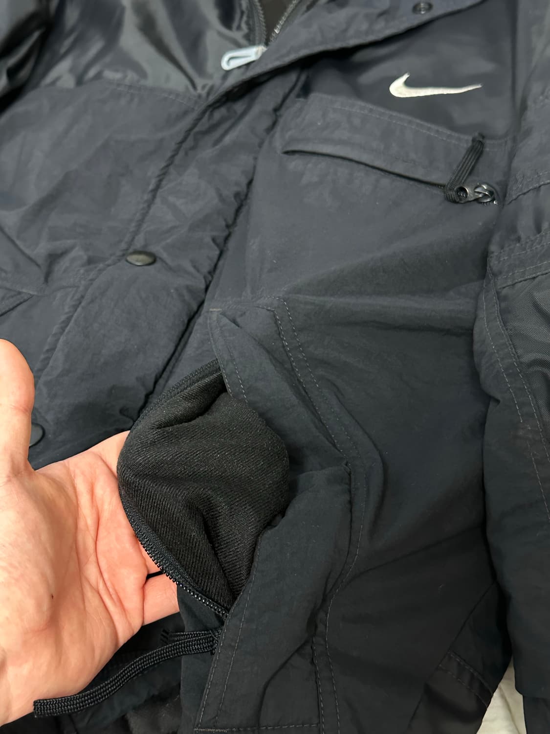 90s 일본 나이키 빈티지 야상 점퍼 라지 상품이미지6