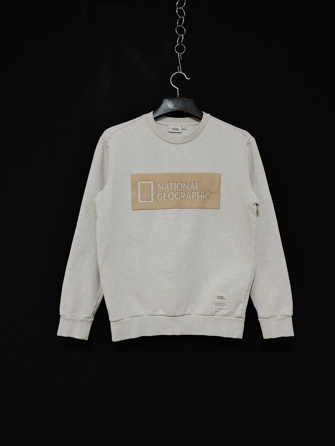 NATIONAL GEOGRAPHIC 내셔널 지오그래픽 사각로고 맨투맨 상품이미지1