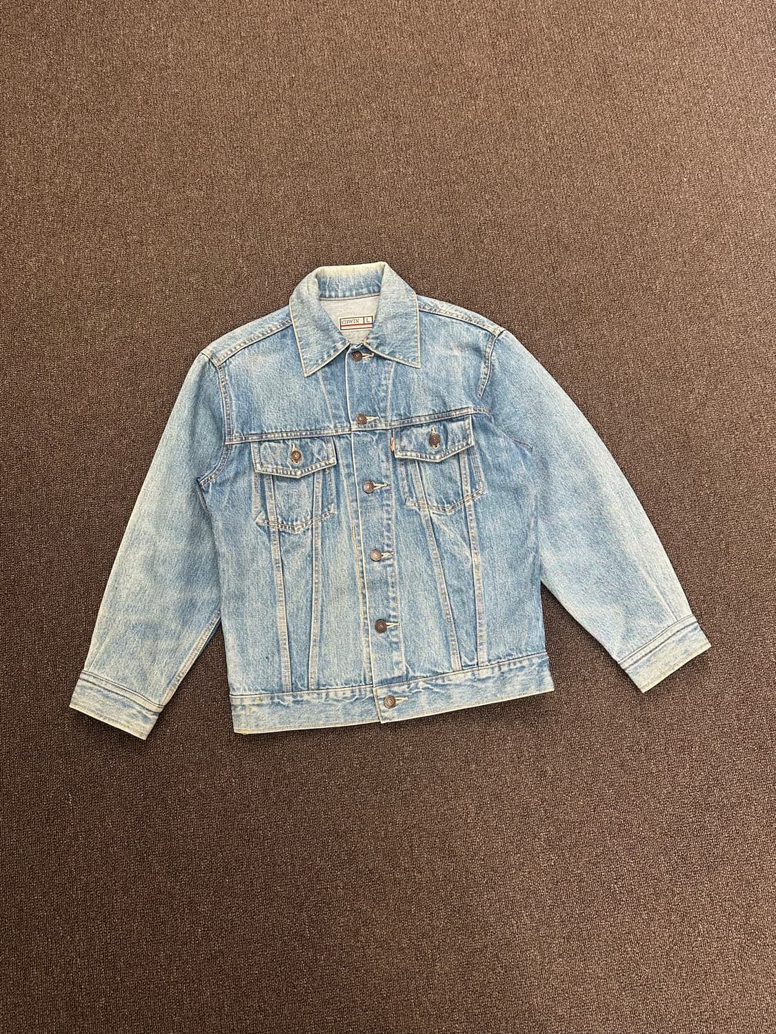 L)EDWIN 빈티지 오렌지탭 데님 자켓 상품이미지2