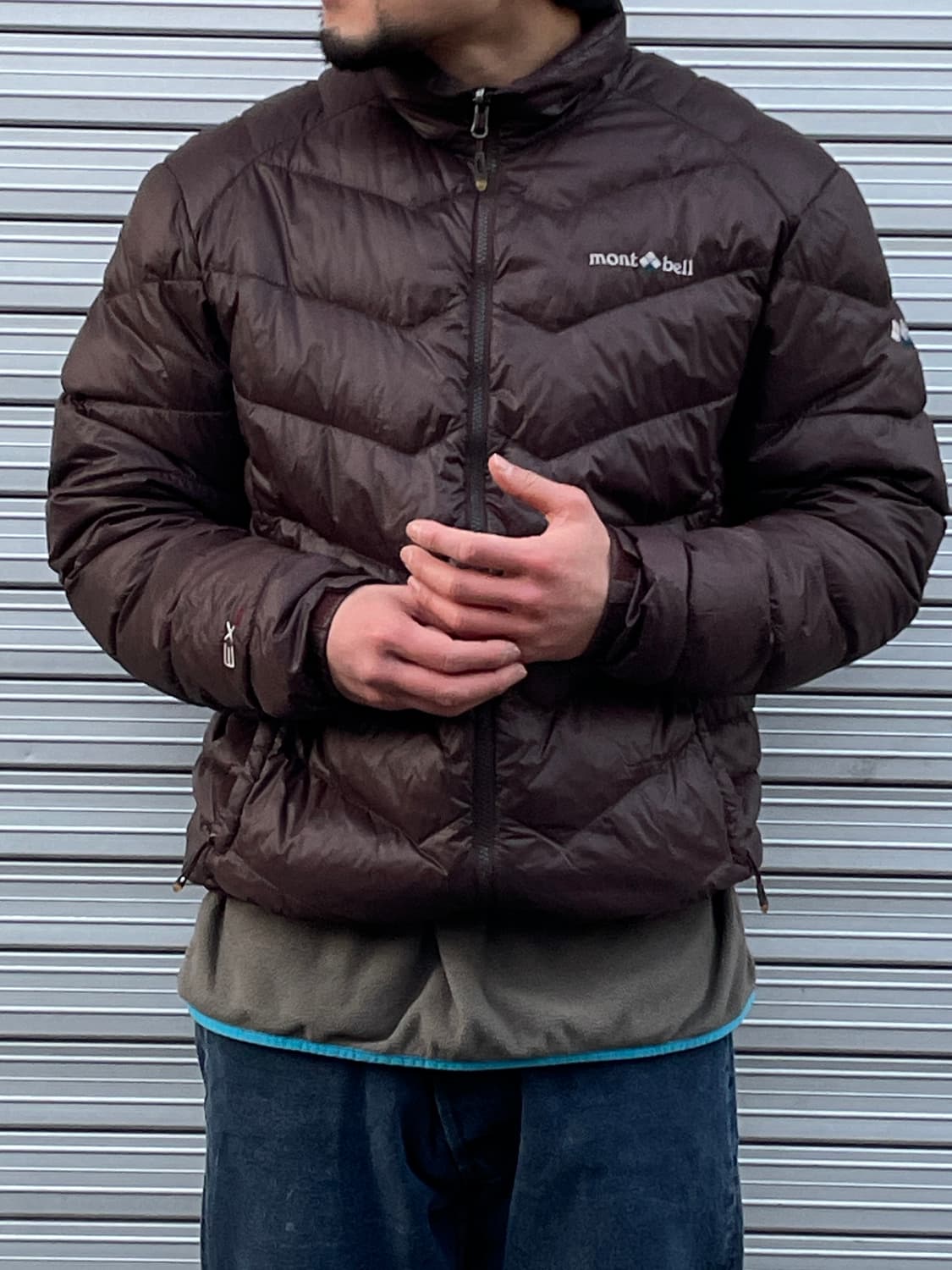 Mont-Bell Brown Light weight Down 상품이미지1