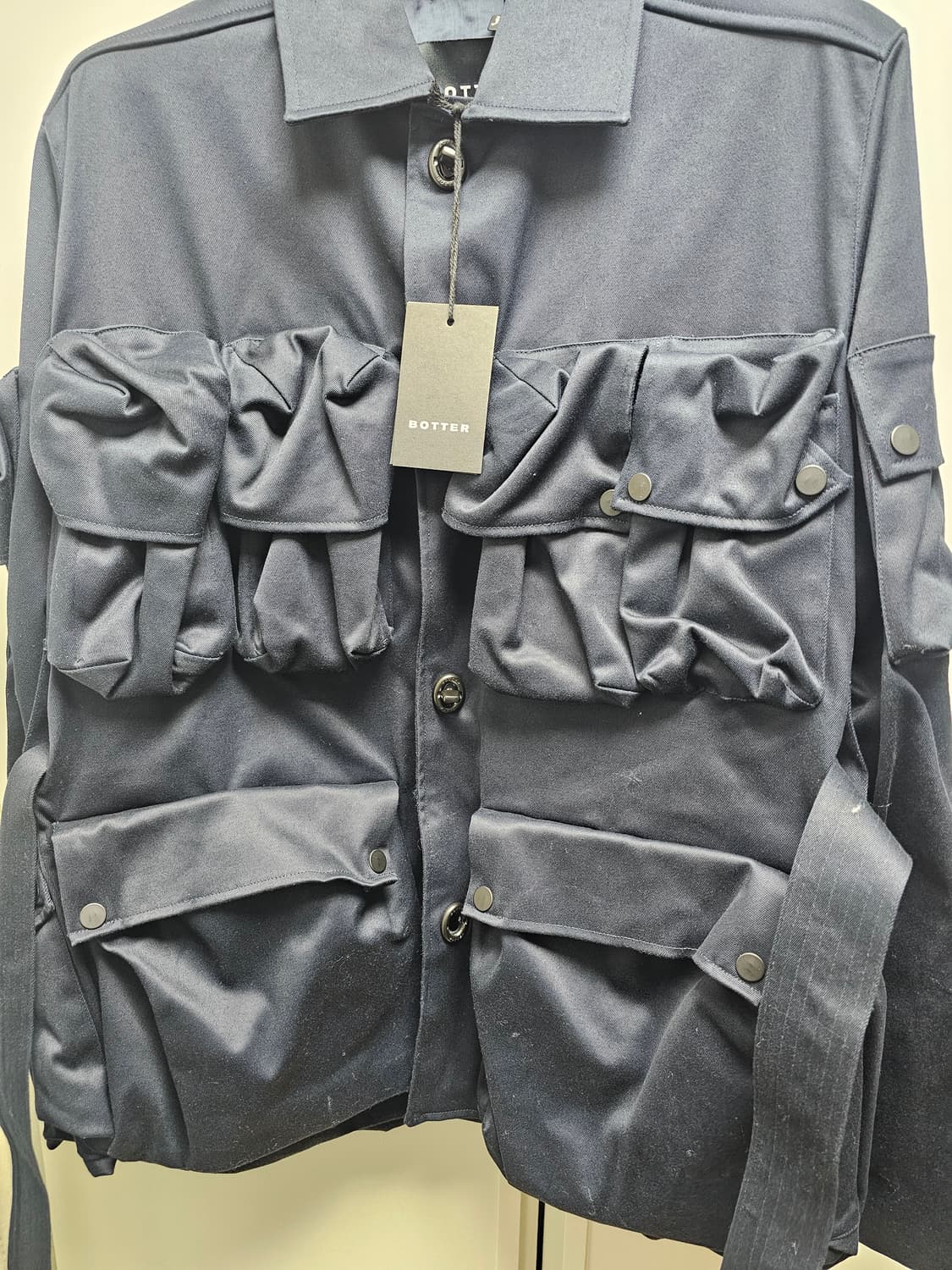 새상품 보터 BOTTER 유틸리티 멀티 포켓 셔츠 자켓 상품이미지4