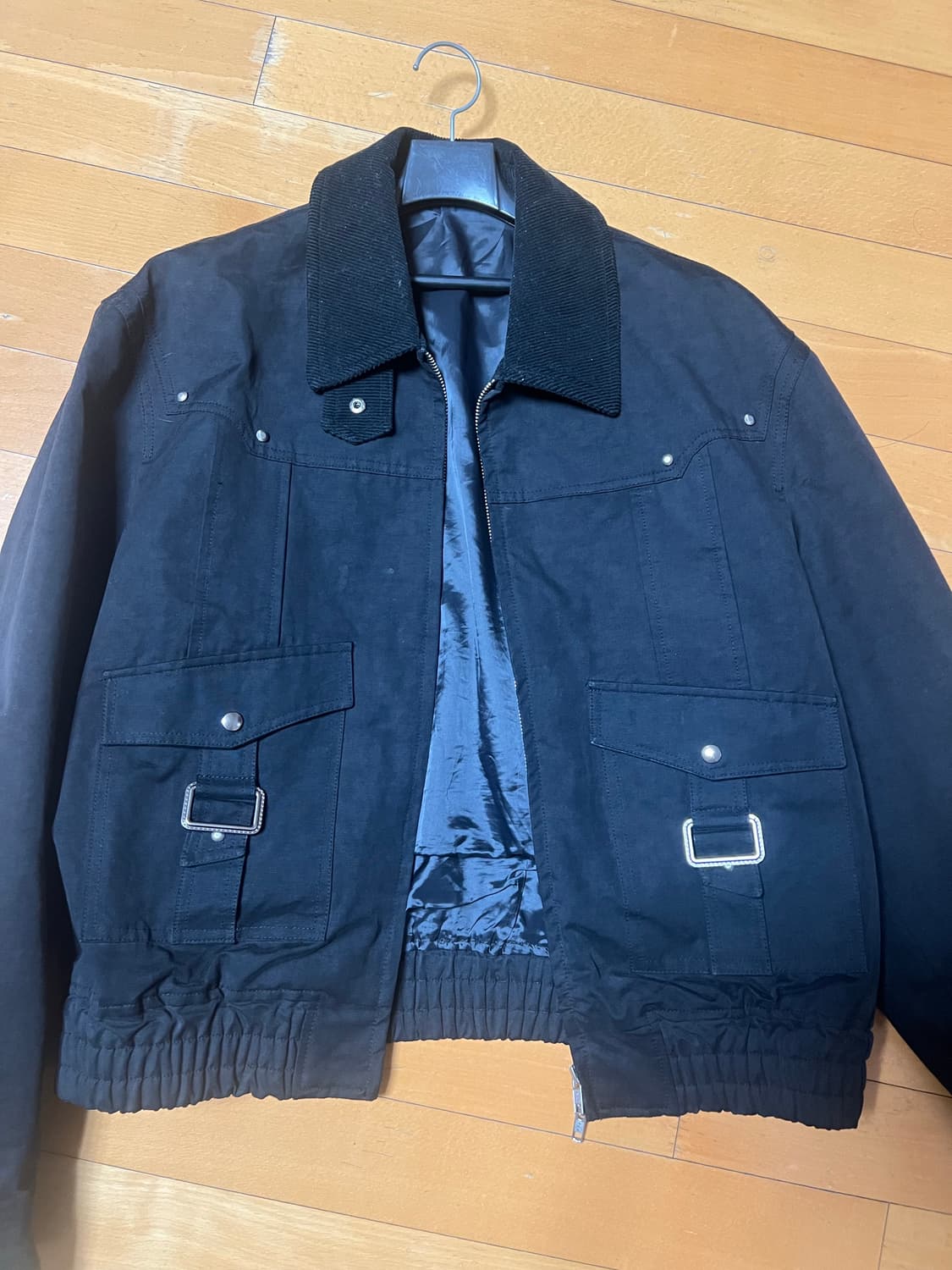 엘무드 체스터 헌팅 블루종 자켓 48 상품이미지3