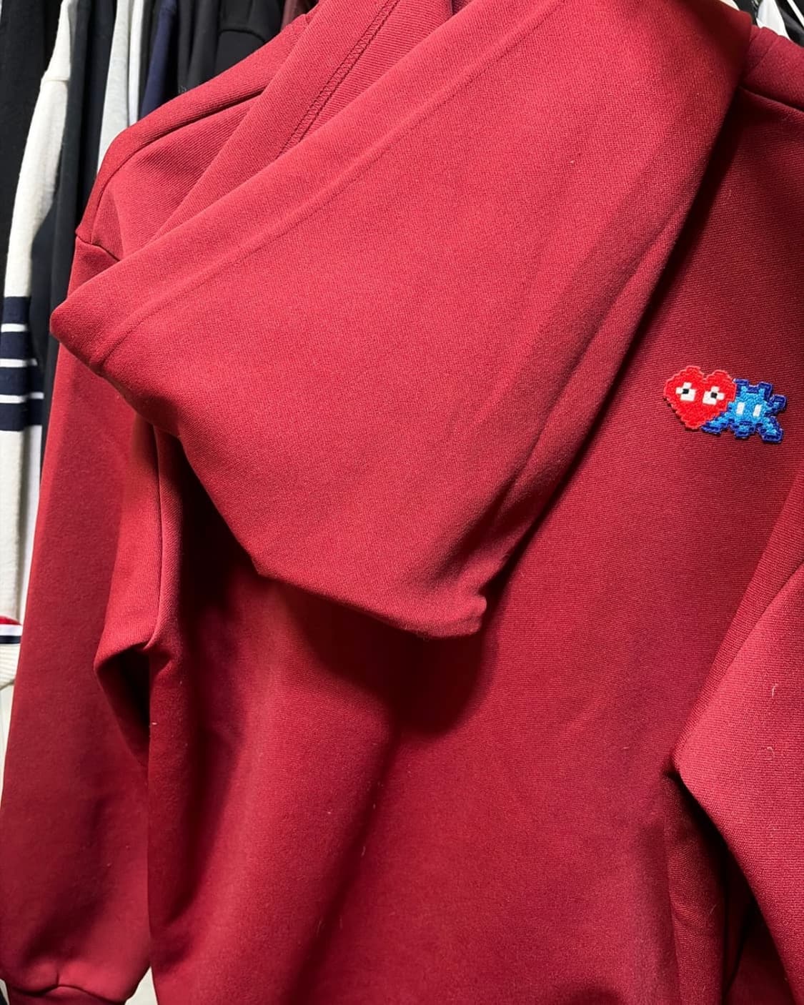 꼼데가르송 인베이더 후드집업 상품이미지3