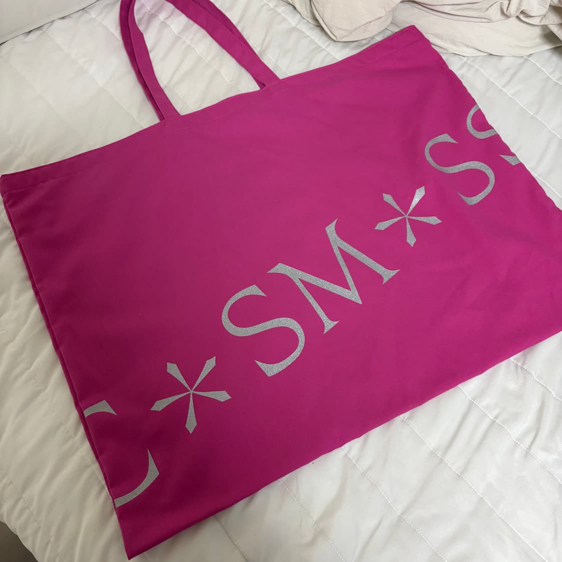 코스모스 팝업 에코백 상품이미지2