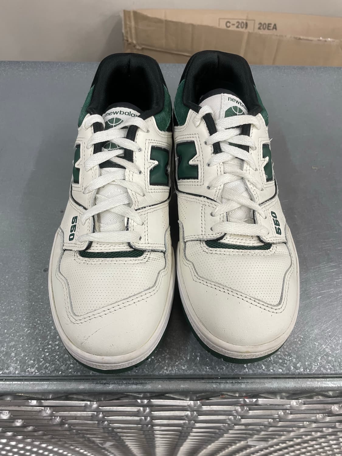 뉴발란스 550 씨 솔트 그린 250 상품이미지5