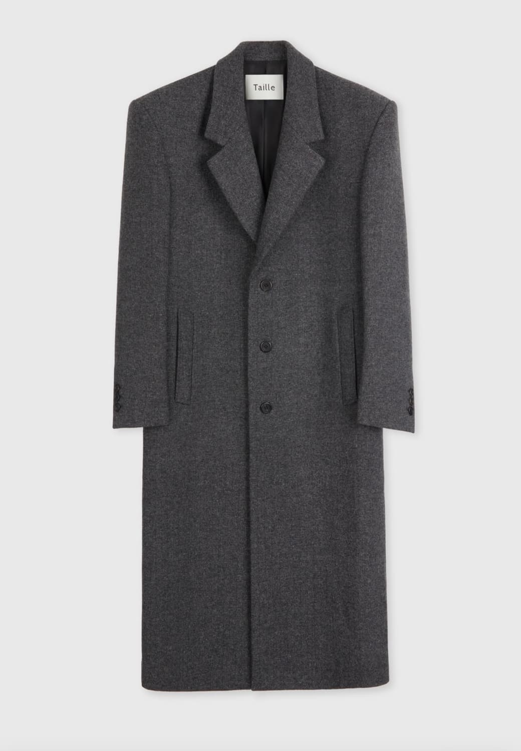 타일레 25fw 싱글코트 2사이즈 그레이 상품이미지1